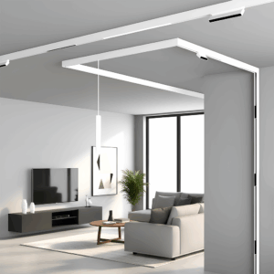 Surface Track Light - 2 Meter (Black/White)