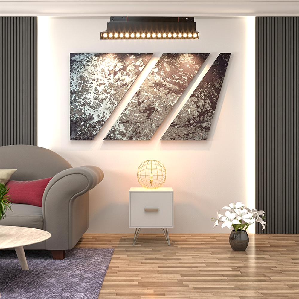 MAGNETIC FOLDING GRILLE LIGHT