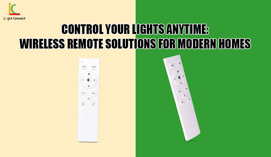 Control Your Lights Anytime: Wireless Remote Solutions for Modern Homes