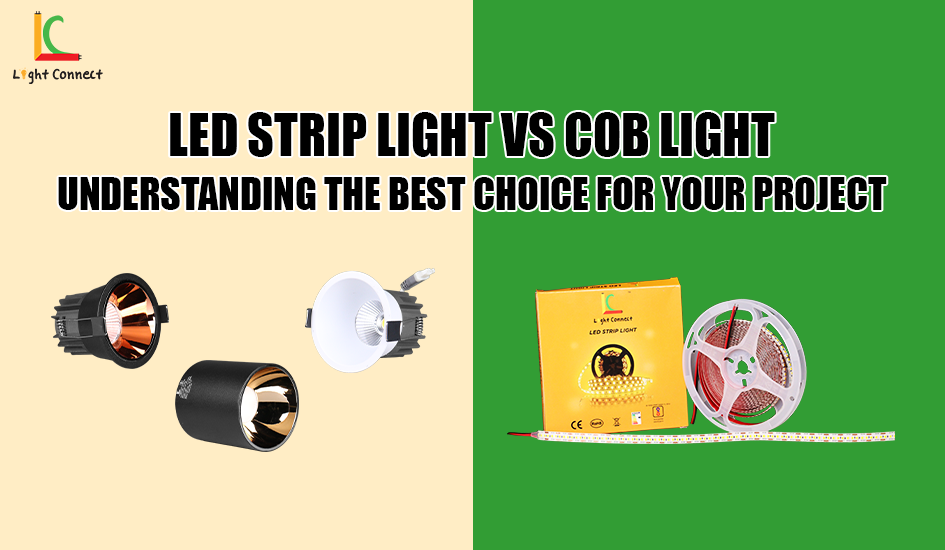 LED Strip Light vs COB Light Understanding the Best Choice for Your Project