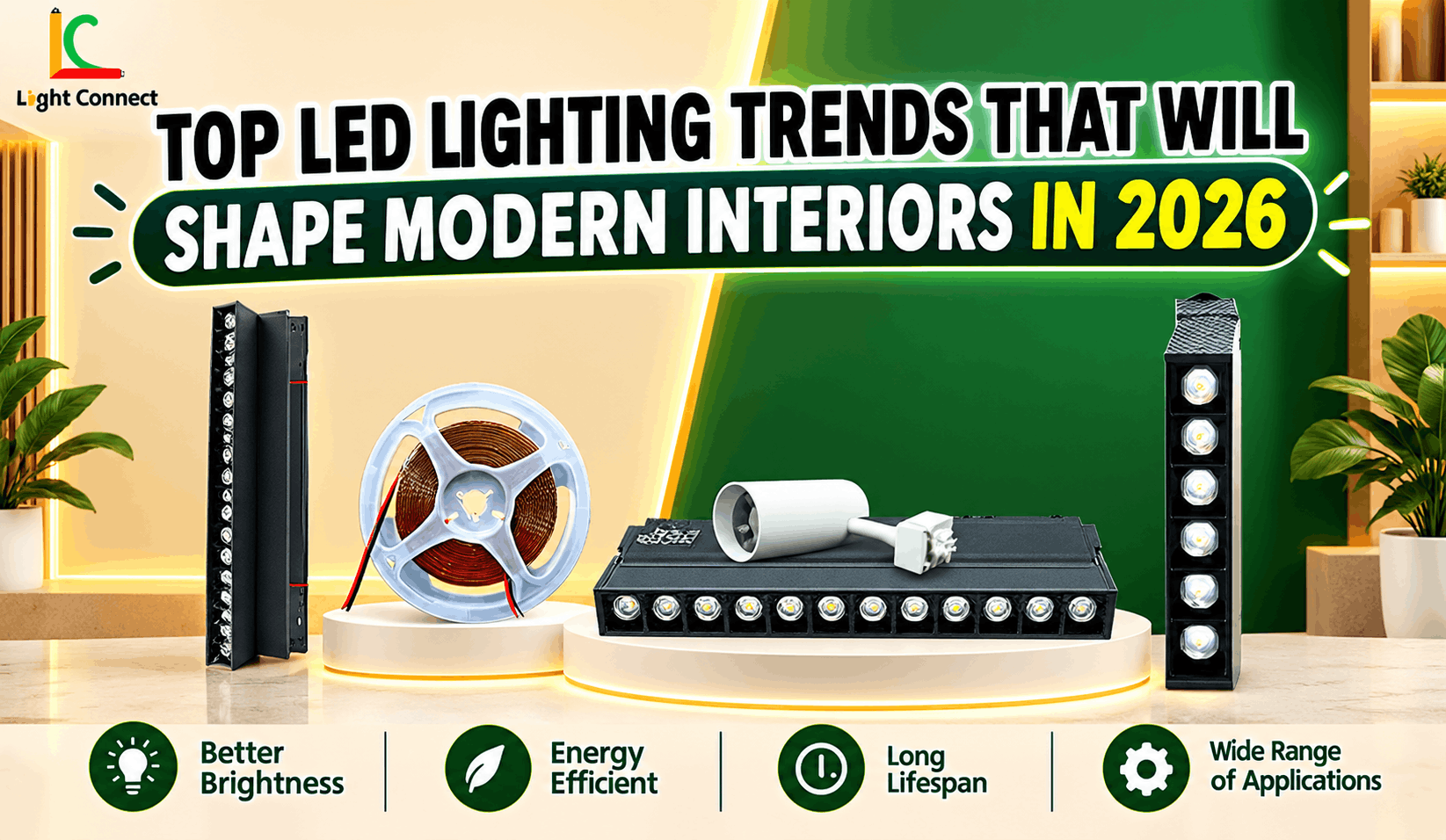 Top LED Lighting Trends That Will Shape Modern Interiors in 2026