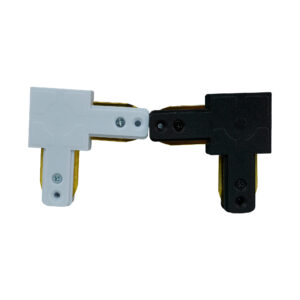L‑Shape LED Track Light Connector (Color Black/White)