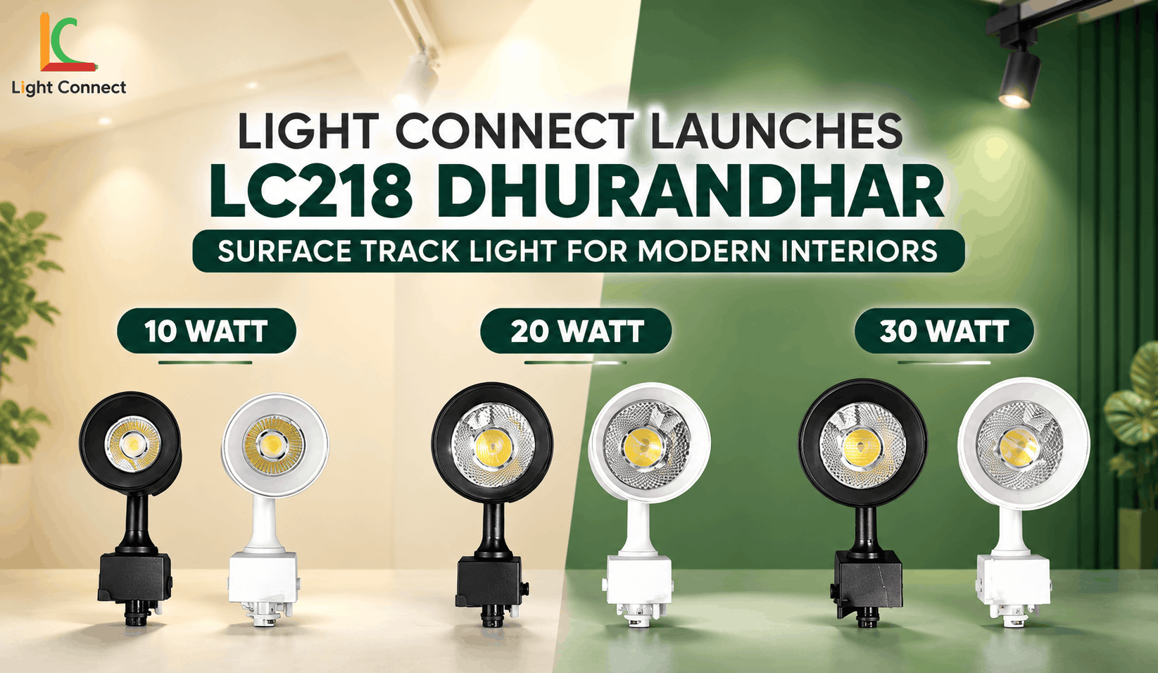 Light Connect Launches LC218 Dhurandhar Surface Track Light for Modern Interiors